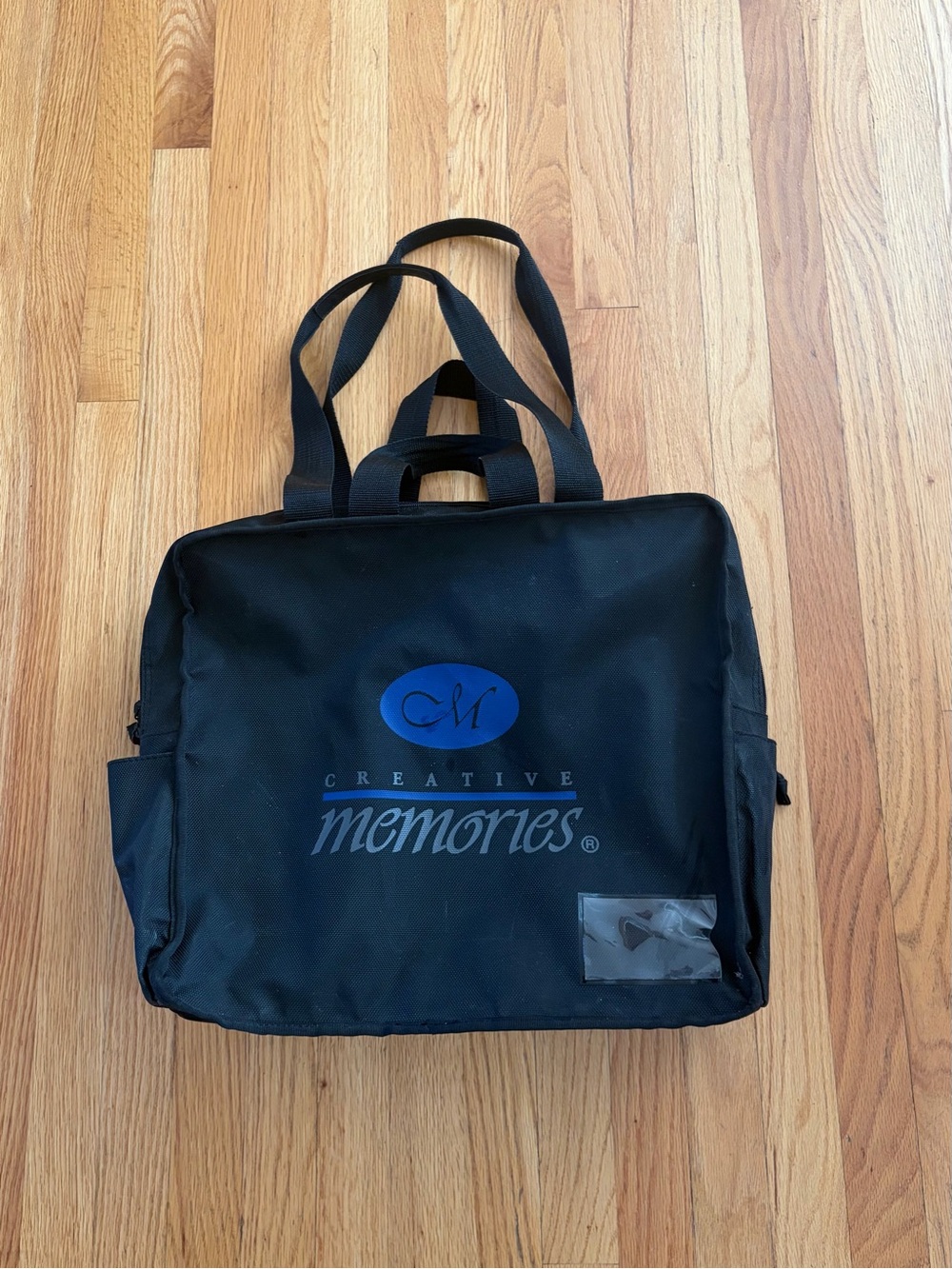 Creative Memories Black Messenger Tote Bag